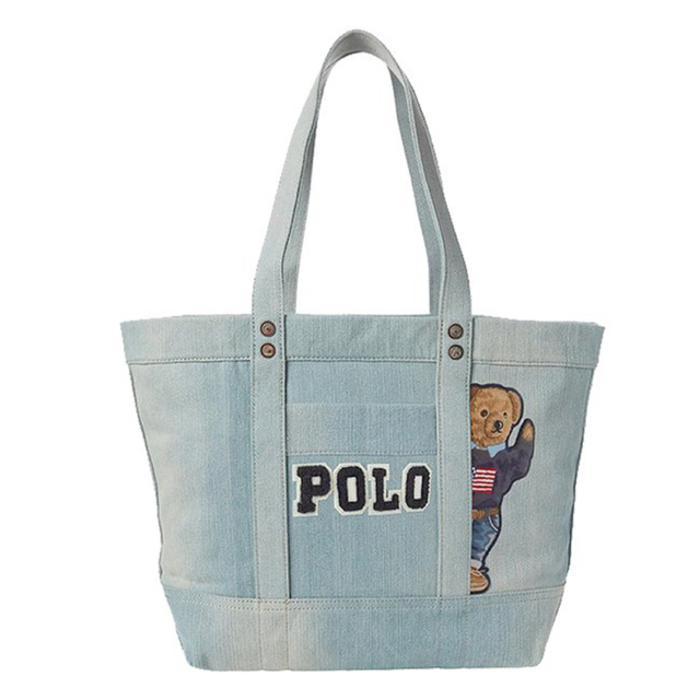 POLO RALPH LAUREN(ポロラルフローレン)のポロベア　トート　キャンバスバッグ レディースのバッグ(トートバッグ)の商品写真