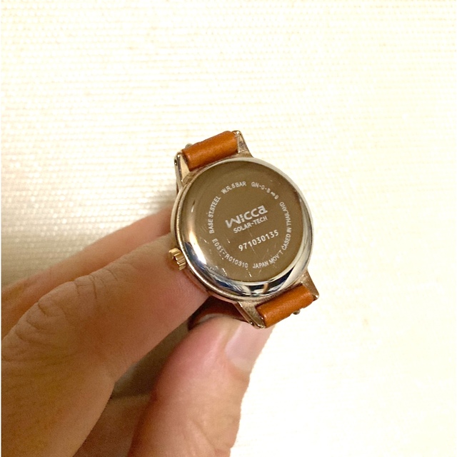 CITIZEN(シチズン)の【美品】CITIZEN Wicca ソーラーテック レディース 腕時計 レディースのファッション小物(腕時計)の商品写真
