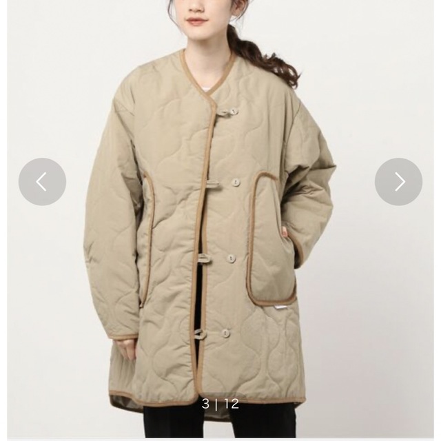 JOURNAL STANDARD(ジャーナルスタンダード)の極美品　ワイルドシングス　キルティングコート　30800円 メンズのジャケット/アウター(ダウンジャケット)の商品写真