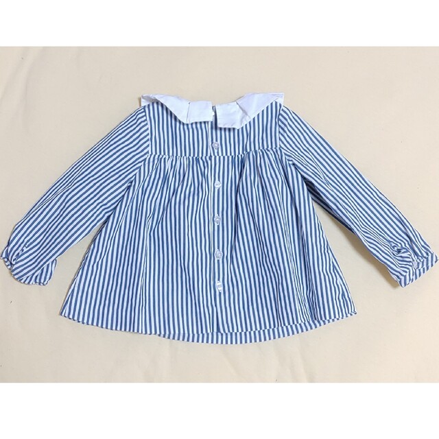 Jacadi(ジャカディ)のjacadi  ブラウス　美品 キッズ/ベビー/マタニティのキッズ服女の子用(90cm~)(ブラウス)の商品写真