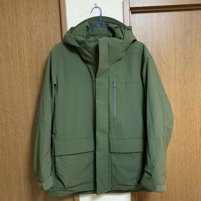 UNIQLO ハイブリッドダウンパーカー OLIVE Sサイズ ユニクロ