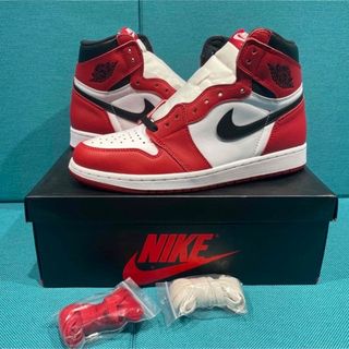 ナイキ(NIKE)のnike airjordan 1 シカゴ　2015年モデル　27センチ(スニーカー)