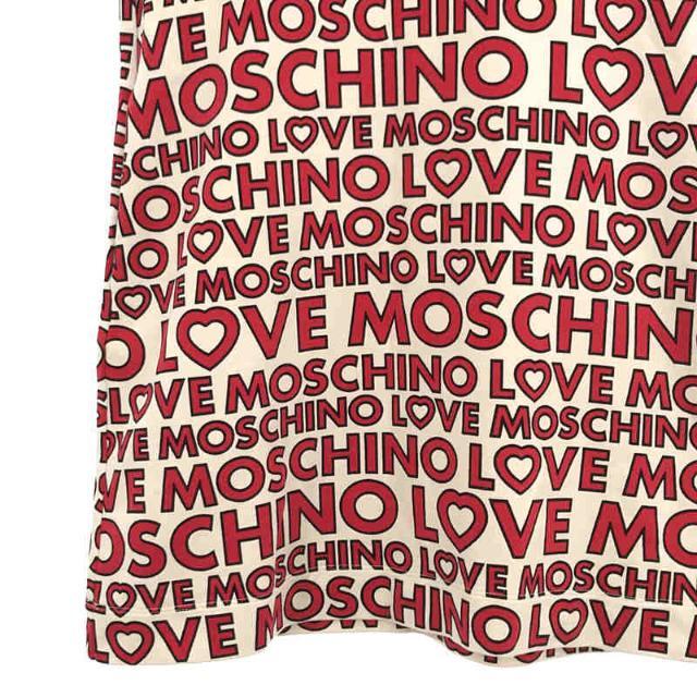 ブラックモスキーノLOVE MOSCHINO ロゴ ミニワンピース