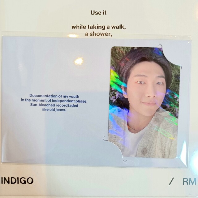 BTS RM ソロ INDIGO アルバム トレカ ホログラム JP FC