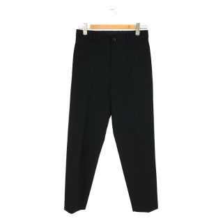 エイトン(ATON)のATON / エイトン | BASIC PANTS BACK SATIN バックサテン ベーシックパンツ | 2 | ブラック | メンズ(その他)