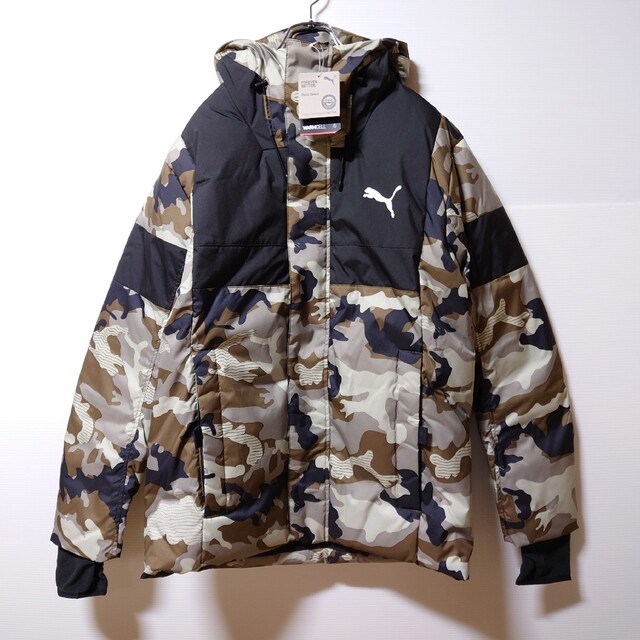 PUMA(プーマ)の【新品未使用】PUMA★ダウンジャケット★650フィルパワー★カモフラ★迷彩★M メンズのジャケット/アウター(ダウンジャケット)の商品写真