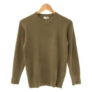 ハイク(HYKE)の【美品】  HYKE / ハイク | コットン カシミヤ クルーネック ニット セーター | 1 | ブラウン | レディース(ニット/セーター)