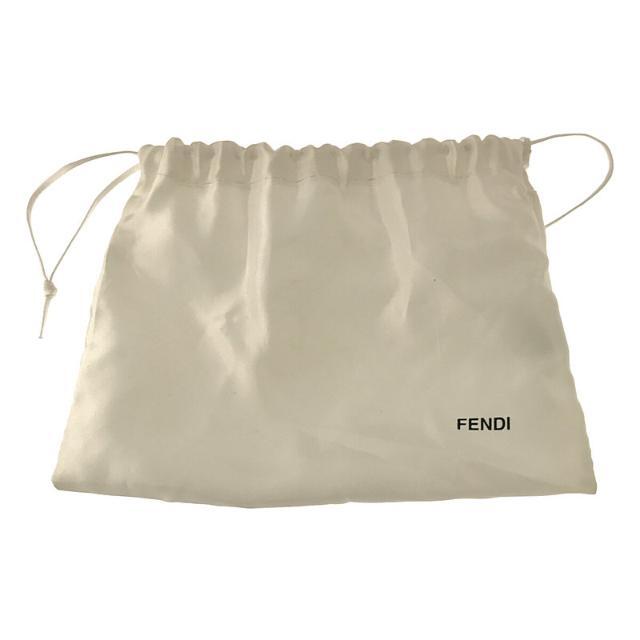 FENDI(フェンディ)のFENDI / フェンディ | Selleria セレリア レザー2つ折り ウォレット 保存袋付き | シルバー | レディース レディースのファッション小物(財布)の商品写真