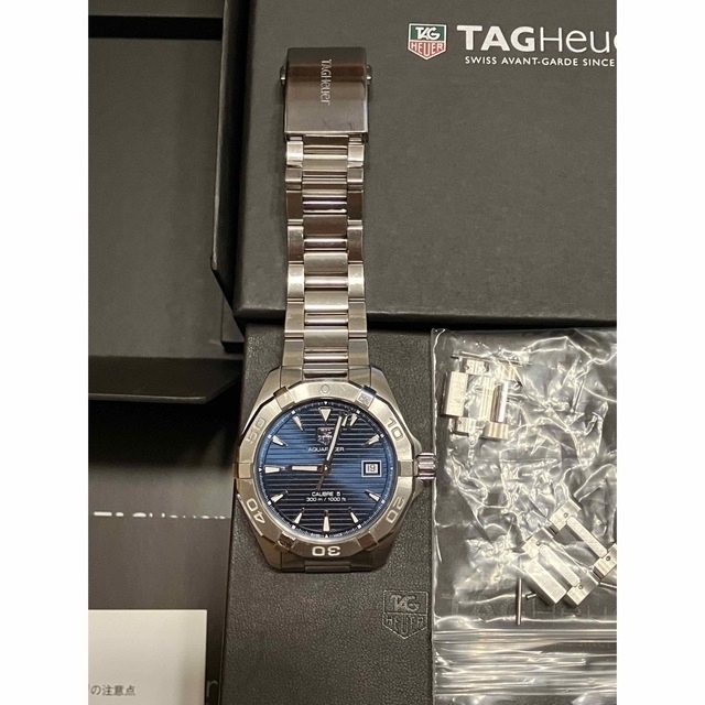 TAG Heuer(タグホイヤー)のTAG HEUER タグホイヤー アクアレーサー デイト 自動巻き メンズの時計(腕時計(アナログ))の商品写真