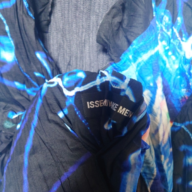 ISSEY MIYAKE MEN - issey miyake men 15ss コート プリーツ プリント