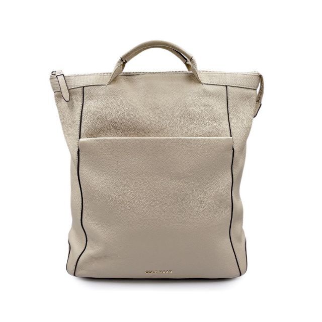 COLE HAAN コールハーン 3way レザー ベージュ バックパック