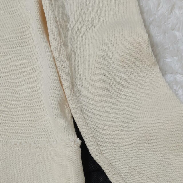 45rpm(フォーティーファイブアールピーエム)の45rpm  カーディガン &マーク 刺繍 長袖 2 M アイボリー 洗える レディースのトップス(カーディガン)の商品写真