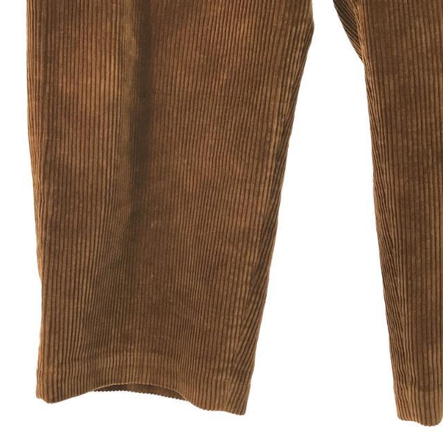 VINTAGE / ヴィンテージ  | 推定1950s～ | French Corduroy Pants フレンチワーク 太畝 コーデュロイ ワイド パンツ | ブラウン | メンズ
