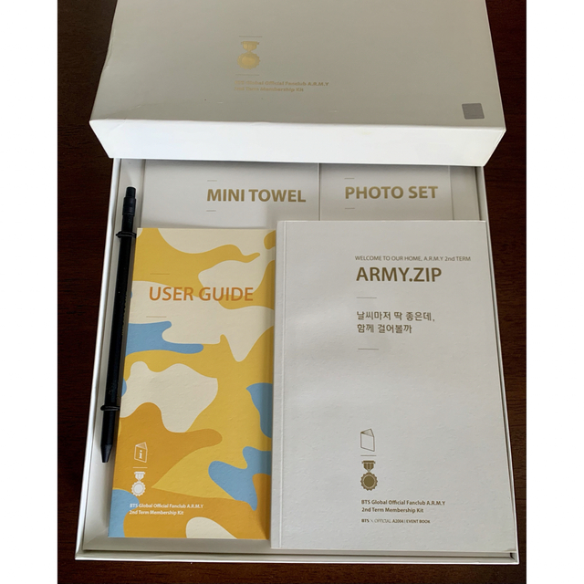 BTS(防弾少年団) 2期 ARMY MEMBERSHIP KIT