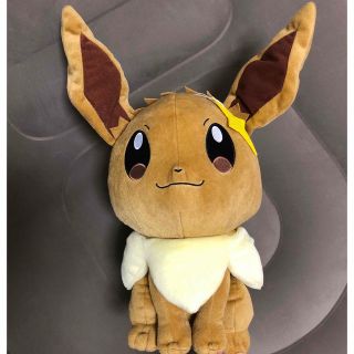 ポケモン(ポケモン)のめちゃでかコロッとまんまるぬいぐるみ「つぶらなひとみ」~イーブイ~(ぬいぐるみ)