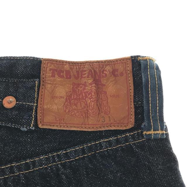 【美品】  TCB JEANS / ティーシービージーンズ | Jeans 20's サスペンダー シンチバック 5P 濃紺 デニム パンツ ジーンズ | 31 | インディゴ | メンズ 5