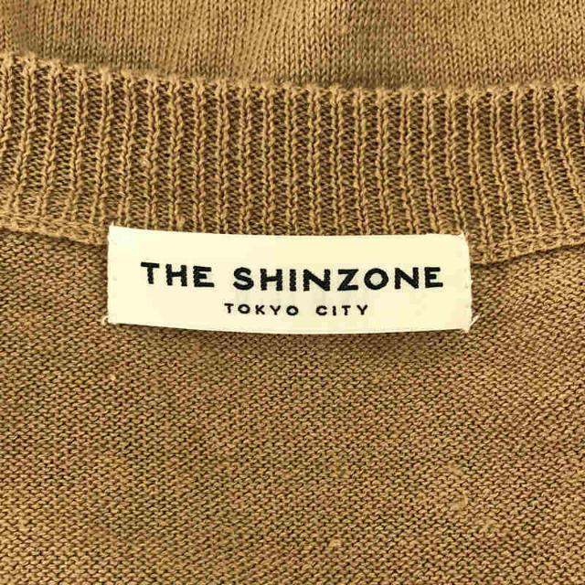 Shinzone(シンゾーン)のShinzone / シンゾーン | Vネック ニット プルオーバー | ライトブラウン | レディース レディースのトップス(ニット/セーター)の商品写真