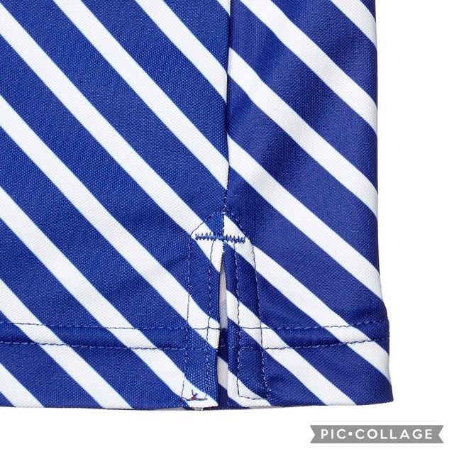 本間ゴルフ(ホンマゴルフ)の新品 ホンマゴルフ 半袖 ポロシャツ XL 青 ブルー 吸水速乾 遮熱 UVケア メンズのトップス(ポロシャツ)の商品写真