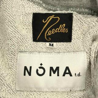 【新品】  Needles / ニードルス | 2021SS | × NOMA t.d.  別注 コラボ TRACK HOODY トラック フーディー パーカー | M | ブラック/グレー | メンズ