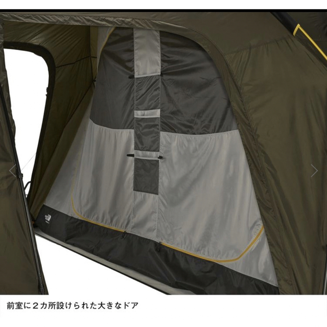 THE NORTH FACE(ザノースフェイス)のTHE NORTH FACE LANDER 6 NEWTAUPE スポーツ/アウトドアのアウトドア(テント/タープ)の商品写真