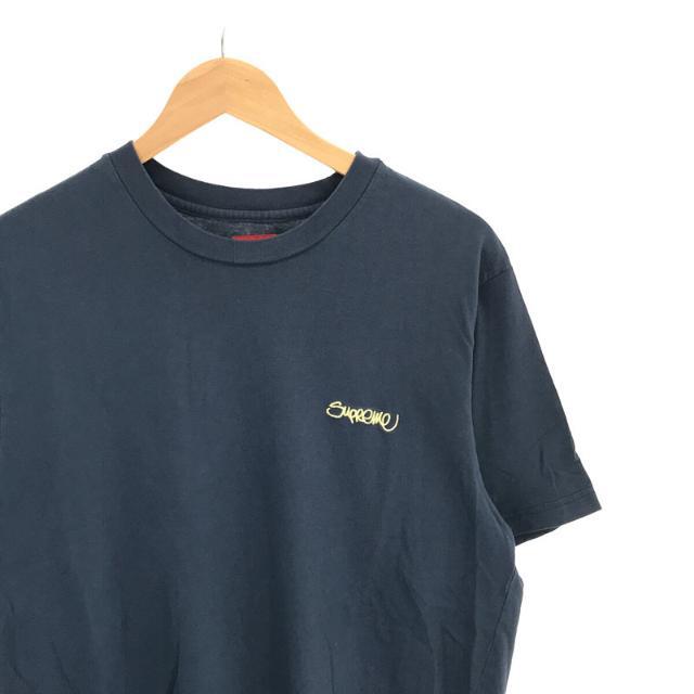 Supreme Washed Handstyle S/S Top "Blue"