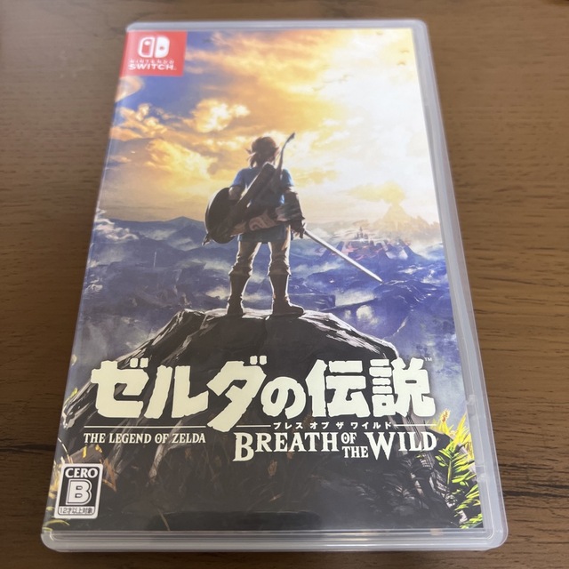 任天堂(ニンテンドウ)のゼルダの伝説 ブレス オブ ザ ワイルド Switch エンタメ/ホビーのゲームソフト/ゲーム機本体(家庭用ゲームソフト)の商品写真