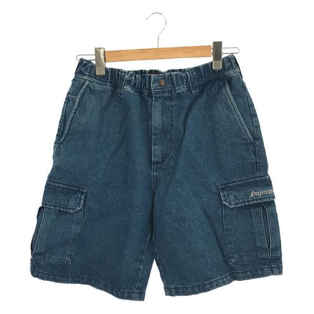 【新品】  SUPREME / シュプリーム | 2022SS | タグ・ステッカー付 DENIM CARGO WORK SHORT デニム カーゴ ワーク ショーツ パンツ | 32 | インディゴ | メンズ