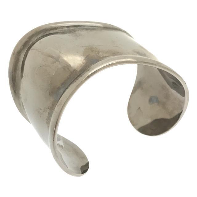 【美品】 Tiffany & Co / ティファニー | ボーンカフ スモール ルテニウム シルバー バングル 右手用 箱付き | シルバー | レディース 【美品】 Tiffany & Co / ティファニー | ボーンカフ スモール ルテニウム シルバー バングル 右手用 箱付き | シルバー | レディース