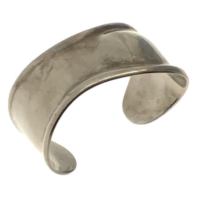 【美品】 Tiffany & Co / ティファニー | ボーンカフ スモール ルテニウム シルバー バングル 右手用 箱付き | シルバー | レディース 【美品】 Tiffany & Co / ティファニー | ボーンカフ スモール ルテニウム シルバー バングル 右手用 箱付き | シルバー | レディース