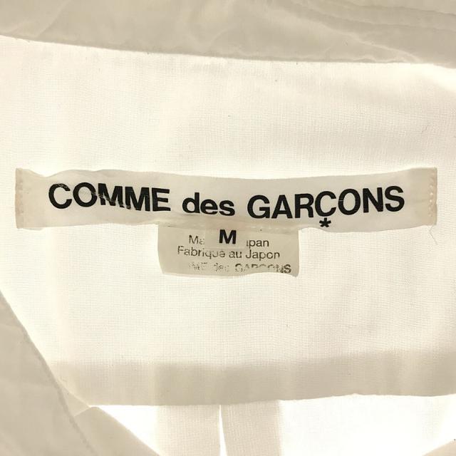 COMME des GARCONS / コムデギャルソン | AD2019 2020SS | 変形 再構築 カットオフ リメイク デザイン コットン シャツ ブラウス | M | ホワイト | レディース 4