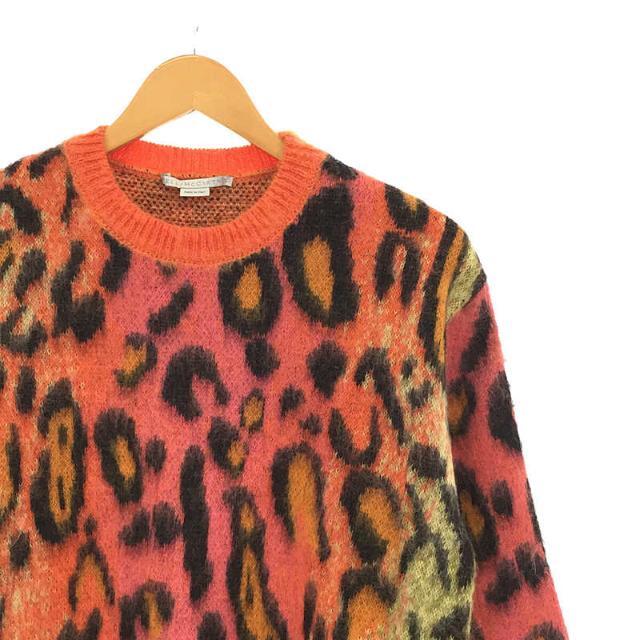 Stella McCartney(ステラマッカートニー)の【新品】  STELLA McCARTNEY / ステラマッカートニー | SWEATER WITH A SPOT MOTIF レオパード ウール モヘア ニット プルオーバー セーター | 36 | オレンジ | レディース レディースのトップス(ニット/セーター)の商品写真