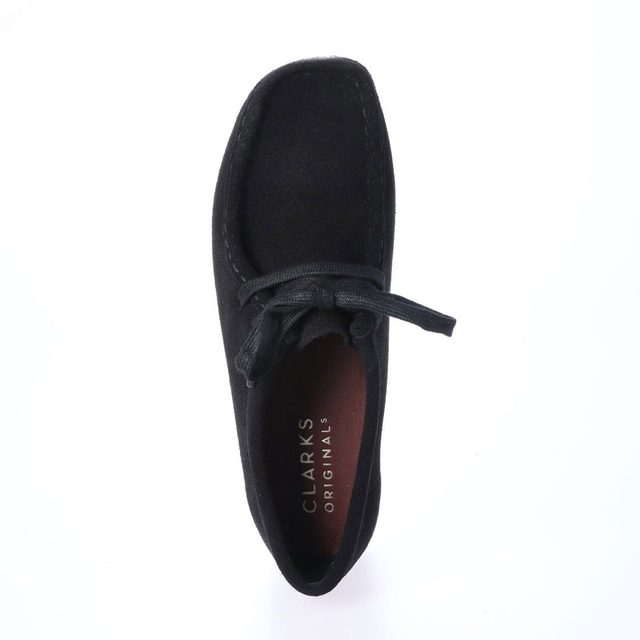 Clarks(クラークス)のClarks Wallabee クラークス ワラビー ブラック レディース レディースの靴/シューズ(スリッポン/モカシン)の商品写真