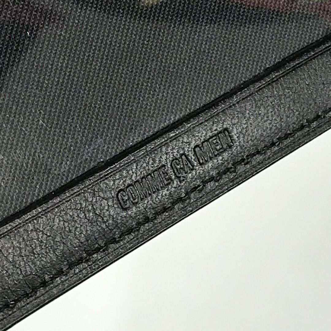 COMME CA MEN(コムサメン)のCOMME CA MEN  クロコ型押し コムサメン 名刺入れ【中古】【004】【岩】 メンズのファッション小物(名刺入れ/定期入れ)の商品写真