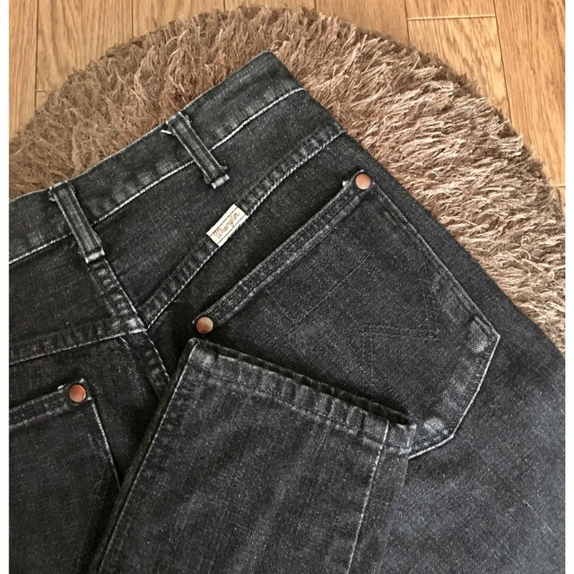 DEUXIEME CLASSE(ドゥーズィエムクラス)の希少 Vintage Wrangler ハイウエスト テーパードデニムパンツ レディースのパンツ(デニム/ジーンズ)の商品写真