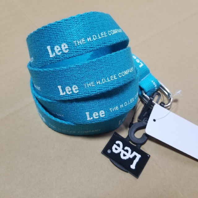 Lee(リー)のLEE  リー　新品　リングベルト　Lee　ベルト　みずいろ メンズのファッション小物(ベルト)の商品写真