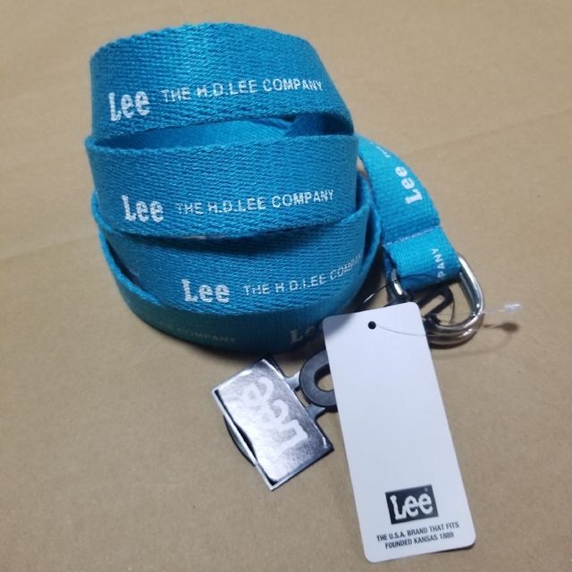 Lee(リー)のLEE  リー　新品　リングベルト　Lee　ベルト　みずいろ メンズのファッション小物(ベルト)の商品写真