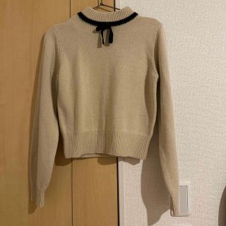 ★mimi さまご専用★フィント レースジャボ付きニット +ハイネックニット