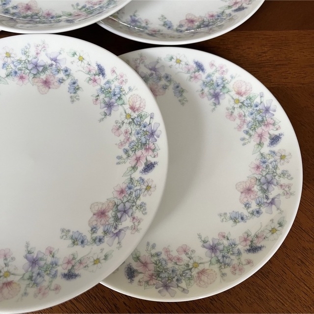 WEDGWOOD - 【黒壺美品】ウェッジウッド☆アンジェラ☆ケーキ皿 5枚の