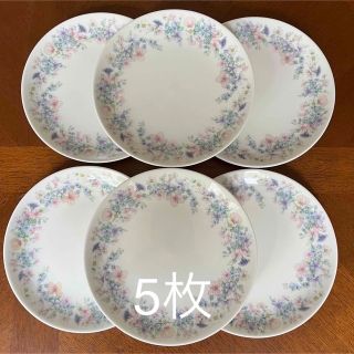 WEDGWOOD - 【黒壺美品】ウェッジウッド☆アンジェラ☆ケーキ皿 5枚の