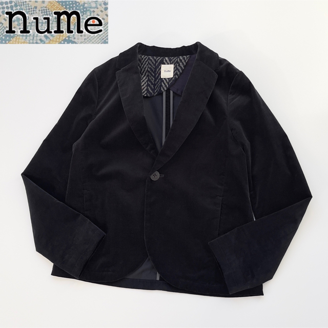 極美品 パラスパレス nume ストレッチ別珍ジャケット サイズ2 ベルベット