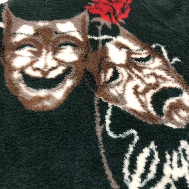 モーガン蔵人着用supreme Drama Mask Fleece Jacket