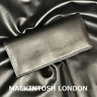 マッキントッシュ(MACKINTOSH)のMACKINTOSH LONDON マッキントッシュロンドン レザー 二つ折り長財布【中古】【004】(長財布)