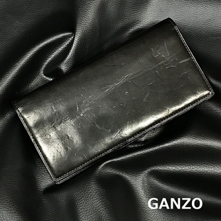 ガンゾ(GANZO)のGANZO  GUD2  ガンゾ ファスナー小銭入れ付き長財布【中古】【004】(長財布)