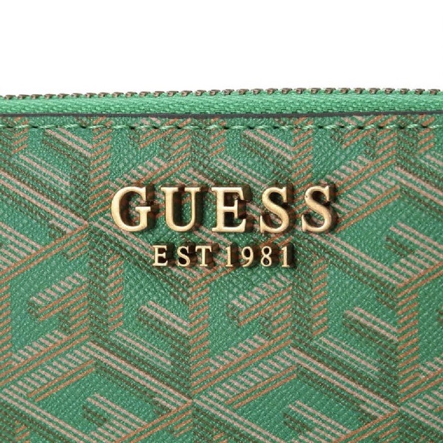 GUESS(ゲス)のGUESS 長財布 グリーン レディースのファッション小物(財布)の商品写真