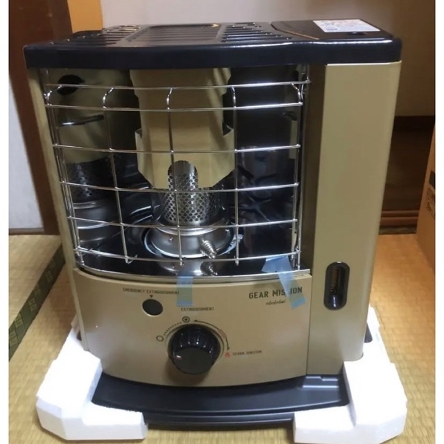 値下　トヨトミ ギア　ミッション　自然通気形開放式石油ストーブ　コヨーテブラウン36L