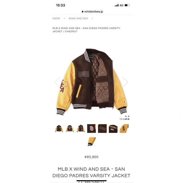 MLB x WIND AND SEA・San Diego Padres