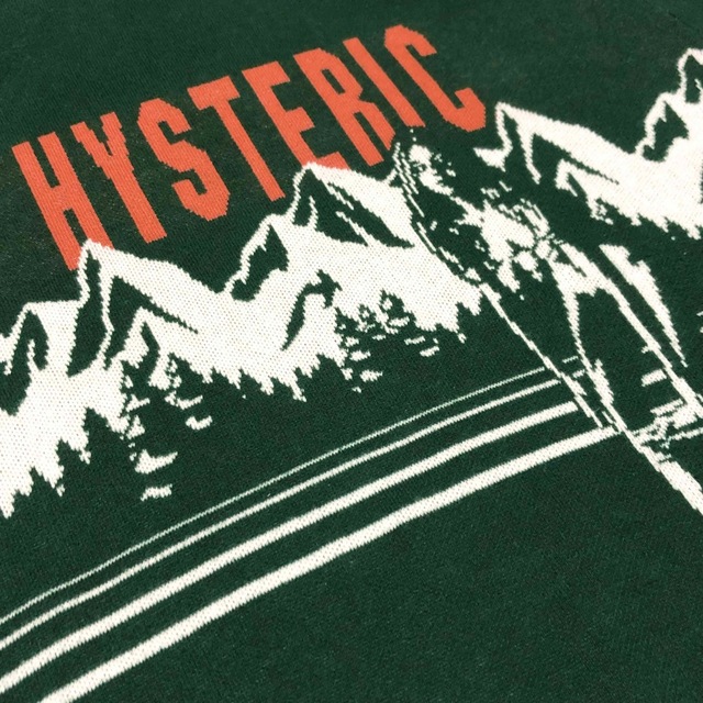 hystericglamour ヒステリックグラマー ニット セーター ロゴ入り 7