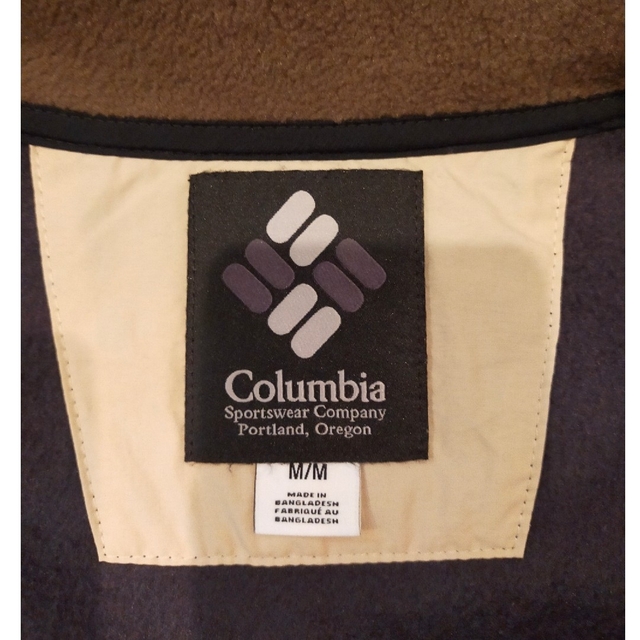 Columbia(コロンビア)の【Columbia コロンビア】バックボール フルジップフリース Mサイズ メンズのジャケット/アウター(ブルゾン)の商品写真