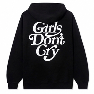 ガールズドントクライ(Girls Don't Cry)のMサイズ Girls Don't Cry Logo Hoodie BLACK(パーカー)