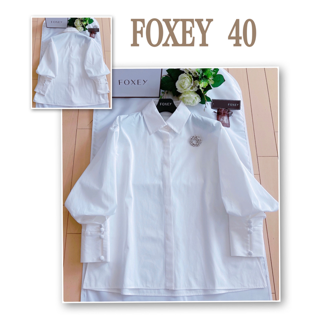 ????FOXEY????極美品シャツ????40